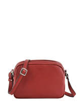 Cross Body Tas Confort Leder Hexagona Rood confort 465012