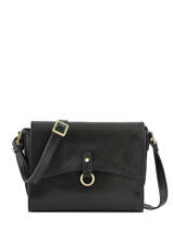 Sac Bandoulire Dune Cuir Hexagona Noir dune 686083