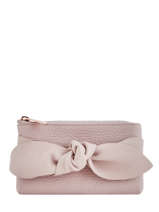 Porte-monnaie Soft Knot Cuir Ted baker Rose soft knot MELLANY