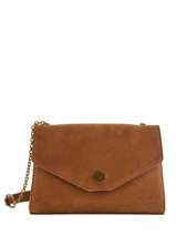 Sac Porté épaule Alena Cuir Nat et nin Marron vintage ALENA