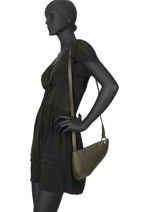 Sac Bandoulire City Perle Cuir Nathan baume Vert n city N1811000-vue-porte