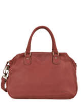 Sac Polochon Heleen Cuir Nat et nin Orange vintage HELEEN