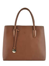 Handtas Caviar Leder Crinkles Bruin caviar 80838