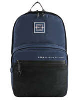 Sac  Dos 2 Compartiments Superdry Bleu backpack woomen W9100005
