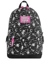 Sac  Dos 1 Compartiment Superdry Noir backpack woomen W9100014