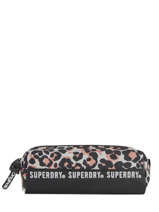 Trousse 1 Compartiment Superdry Noir accessories woomen W9800010