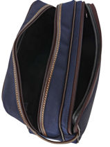 Longchamp Boxford Toiletzak Blauw-vue-porte