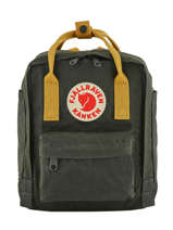 Sac  Dos Knken 1 Compartiment Fjallraven Noir kanken 23561