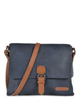 Cross Body Tas Brown Miniprix Blauw brown H7989