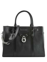 Sac Port Main L Nouveau Hamilton Cuir Michael kors Noir nouveau hamilton F9S0HS3L