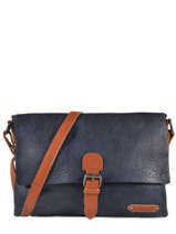 Cross Body Tas Brown Miniprix Blauw brown H6708