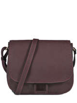 Sac Bandouli�re Tradition Cuir Etrier Violet tradition EHER23