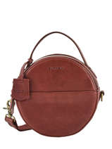 Sac Bandoulire Craft Caily Cuir Burkely Rouge craft caily 546647