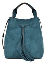 Sac Port Main Folk Gerard darel Bleu folk DKS22407