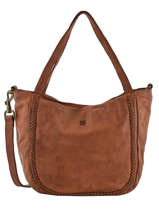 Sac Shopping Heritage Cuir Biba Marron heritage MIL9L