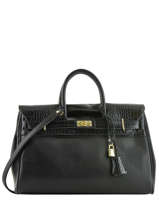 Sac  Main Pyla M Vegan Mac douglas Noir vegan PYLVEG-S