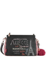 Sac Bandoulire Couture Anekke Noir couture 29882-75