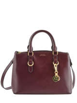 Sac  Main Bennington Cuir Lauren ralph lauren Rouge bennington 31744256