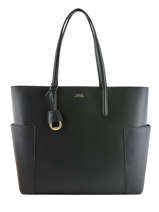 Cabas Format A4 Dryden Cuir Lauren ralph lauren Noir dryden 31746217