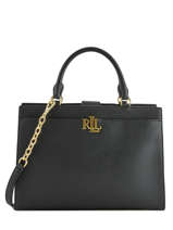 Handtas Elmswood Leder Lauren ralph lauren Zwart elmswood 31746234