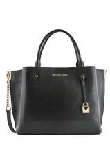 Handtas Arielle Leder Michael kors Zwart arielle F9GI5S3L