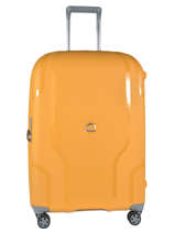 Harde Reiskoffer Clavel Delsey Geel clavel 3845820