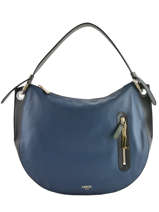 Sac Hobo Ellie Cuir Lancel Bleu ellie A10250