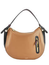 Sac Hobo Ellie Cuir Lancel Marron ellie A10250