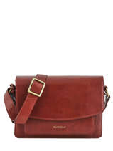 Sac Bandoulire Edgy Eden Cuir Burkely Rouge edgy eden 4146097F