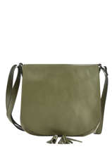 Besace Caviar Cuir Milano Vert caviar 145