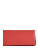 Portefeuille Cuir Hexagona Rouge confort 467469