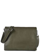 Sac Bandoulire Caviar Cuir Milano Vert caviar CA19095