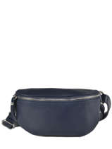 Heuptasje Caviar Leder Milano Blauw caviar CA19091