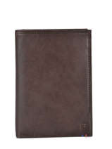 Portefeuille Mykonos Cuir Serge blanco Marron mykonos MYT21021