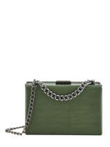 Box Clutch Met Schouderriem Miniprix Groen case L86003-1