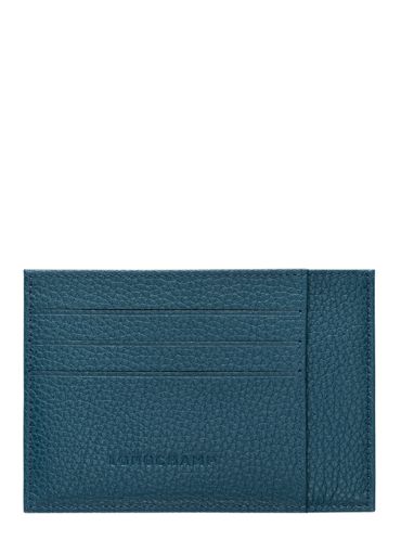 Longchamp Le foulonn Porte billets/cartes Bleu