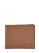 Portefeuille Cuir Azzaro Marron trigger AZ901049