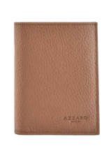 Portefeuille Cuir Cuir Azzaro Marron trigger AZ903156