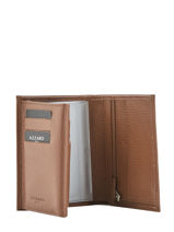 Portefeuille Cuir Cuir Azzaro Marron trigger AZ903156-vue-porte