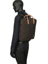 Sac  Dos Business Norrvage + Pc15" Fjallraven Gris norrvage 23332-vue-porte