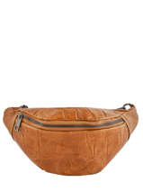 Sac Banane River Cuir Milano Marron river RI19093