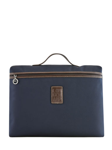 Longchamp Boxford Aktetas Blauw