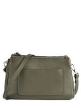 Cross Body Tas Caviar Leder Milano Groen caviar CA19101