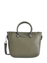 Cabas Caviar Cuir Milano Vert caviar CA17061