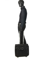 Pilot-case  Roulettes Xbr Samsonite Noir xbr 8N012-vue-porte
