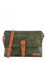 Cross Body Tas Brown Miniprix Groen brown H6708