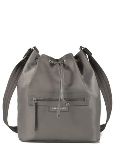 Longchamp Le pliage neo Sac port travers Gris