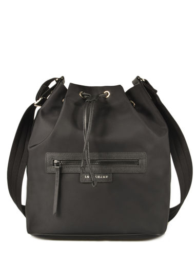 Longchamp Le pliage neo Sac port travers Noir