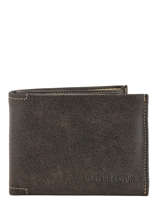 Portefeuille Cuir Cuir Arthur et aston Marron destroy 62-450