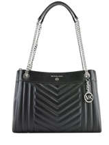 Sac Shopping Susan Cuir Michael kors Noir susan H9SUSL2T